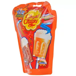 Карамель Chupa Chups 3D Fizzy Drinks: Апельсин Кола (105г.) картинка 372680 - МосИгра